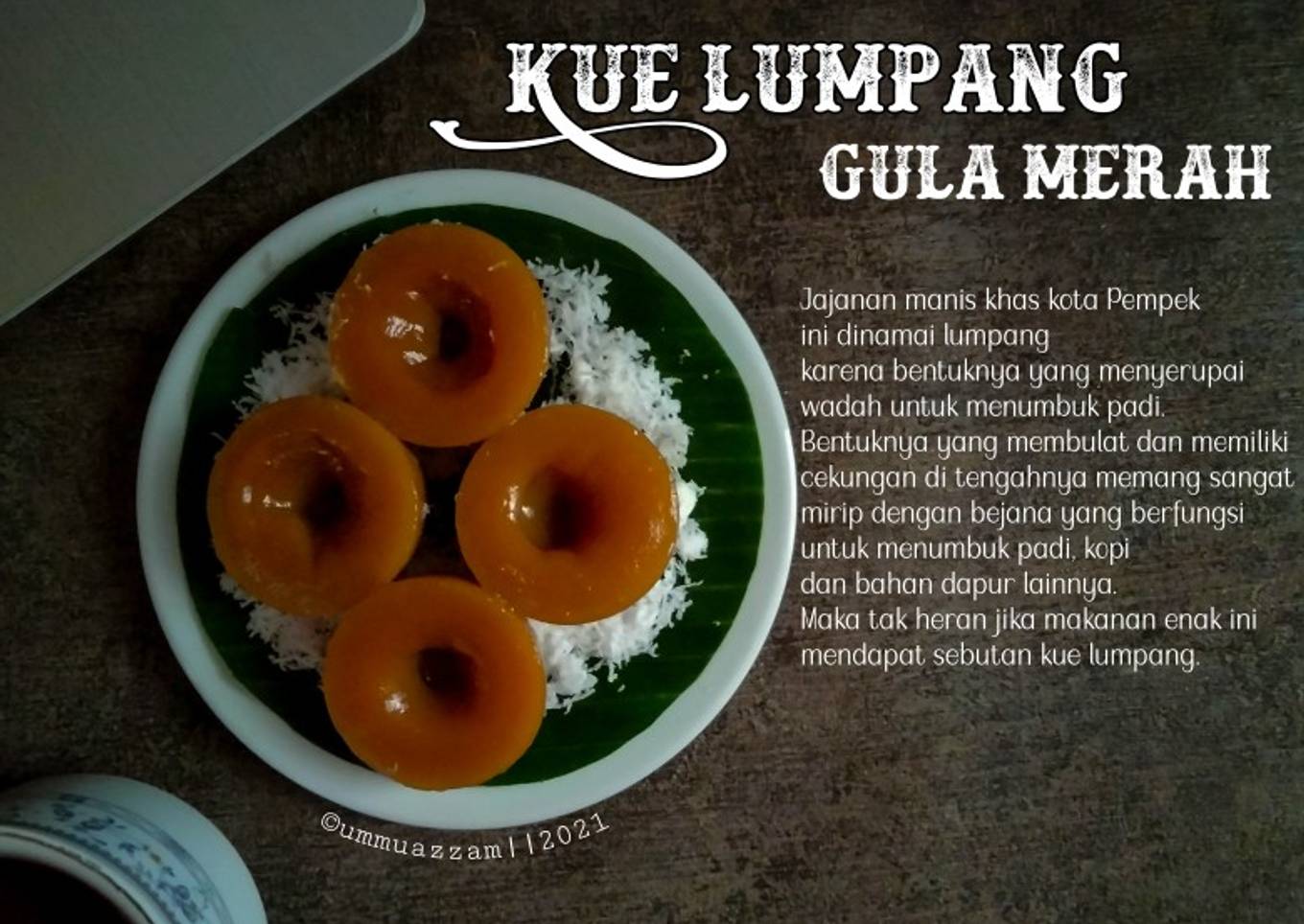 Kue Lumpang Gula Merah
