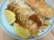 Une photo de escalope milanaise