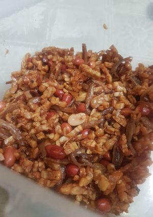 Foto resep Menu Bekal Sekolah : Kering Teri Tempe Manis Gurih
