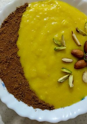 عکسی از دستور شله زرد💛