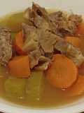 Ngau Lam Dhong(sop sandung lamur&lobak)