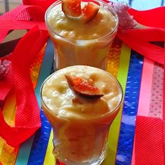 A picture of Fig Apricot Phirni.