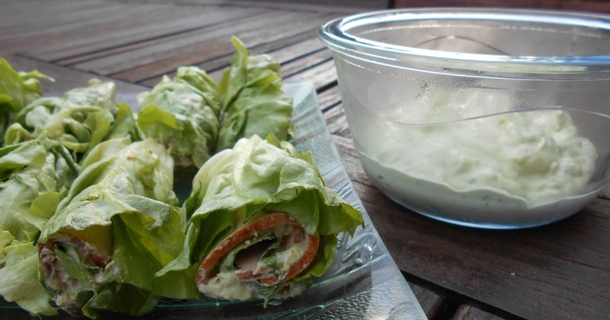 Wraps de salade au jambonhealthy de Elise au pays des merveilles Cookpad