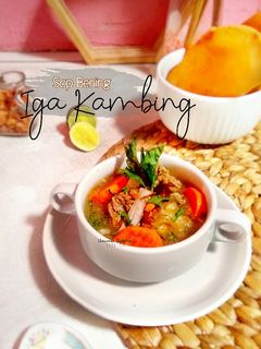 Foto resep Sop Bening Iga Kambing khas Jakarta