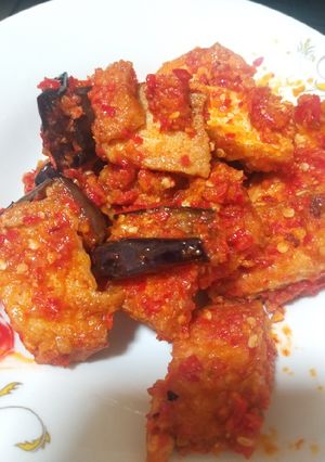 Foto resep Terong tahu balado