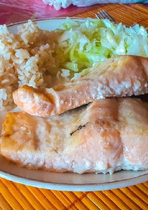 Una foto de Pescado Saludable