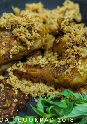 Foto resep Ayam kampung goreng kremes