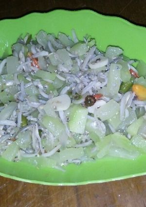 Foto resep Tumis labu siam teri medan