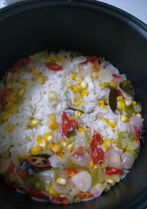 Foto resep Nasi jagung sederhana