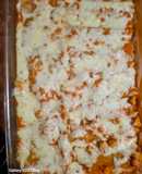 Canelones rellenos de pollo
