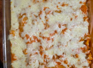 Una foto de Canelones rellenos de pollo