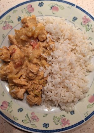 Tejszínes, cukkinis csirkemell recept fotója