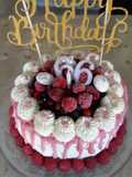 Layer cake aux fruits rouges