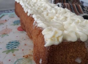 Una foto de Budín de chocolate blanco