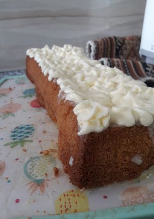 Una foto de Budín de chocolate blanco