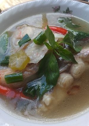 Foto resep Kepala Ikan Nila kuah bening