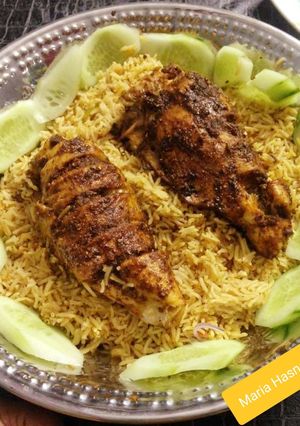 A picture of Chicken Mandi #CookpadApp #Ricecontest.
