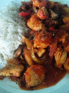 A picture of Chicken 'Goulash'.