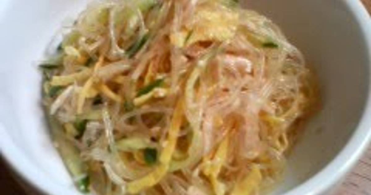 Cellophane Noodle Salad (A Nostalgic School Lunch Recipe) Recipe by