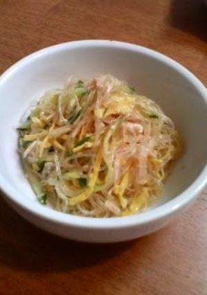 A picture of Cellophane Noodle Salad (A Nostalgic School Lunch Recipe).