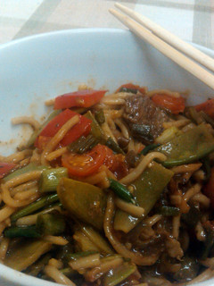 A picture of stir fry.