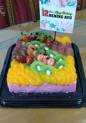 Foto resep Puding Strawbery