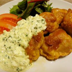 A picture of Simple Non-fried Chicken Nanban.