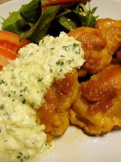 A picture of Simple Non-fried Chicken Nanban.