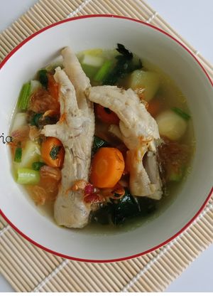 Foto resep Sup ceker telur puyuh 24.05.18 #Bikinramadanberkesan