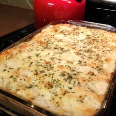 A picture of Chicken Stuffed Shells.