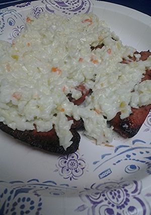 A picture of Slawdog Salad.