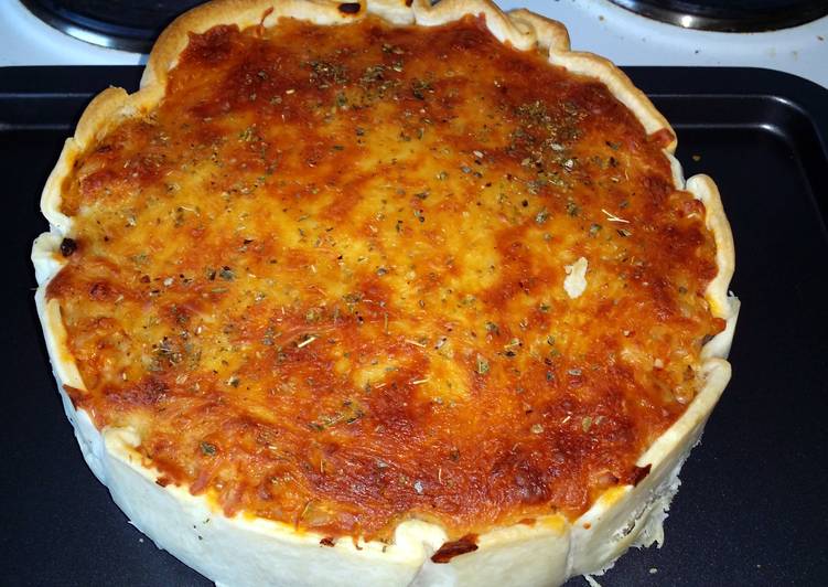 Steps to Prepare Any-night-of-the-week Simple pasta pie