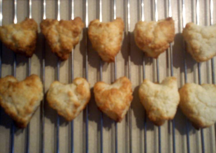 Recipe of Super Quick Homemade Miniheart Macaroons