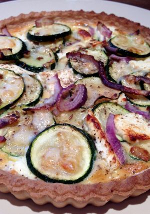 A picture of Courgette Tarte.