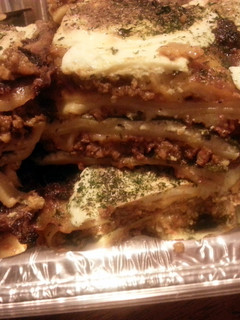 A picture of Freak Spicey Italian Lasagna.