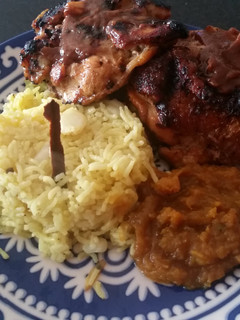 A picture of Indian BBQ Chicken.