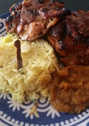 A picture of Indian BBQ Chicken.
