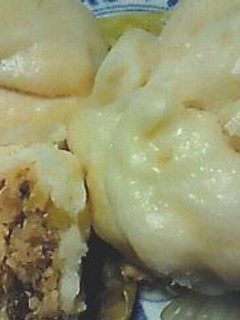A picture of Vegan Steamed Buns without Yeast.