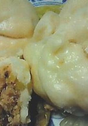 A picture of Vegan Steamed Buns without Yeast.