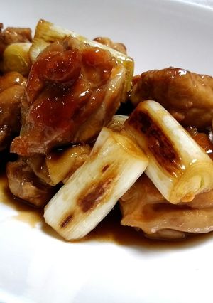 A picture of Quick Skillet Yakitori Negima-Style Chicken and Scallions.