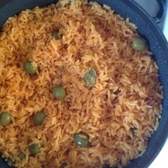 A picture of Spanish Yellow Rice.