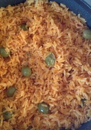 A picture of Spanish Yellow Rice.