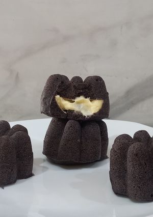 Foto resep Bolu Ketan Hitam Mini Keju