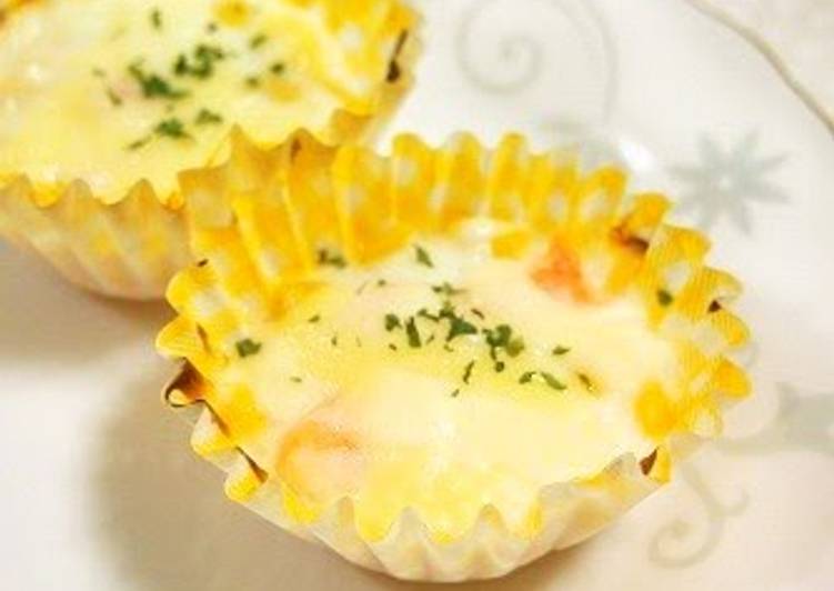 Easy and Quick Mini Gratin For Bento Lunchboxes