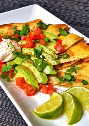 A picture of Chorizo Quesadillas.