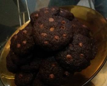 Latest Recipe Double Chocolate Chip Cookies Delicious