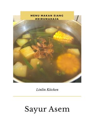 Foto resep Sayur Asem Segar