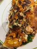 Mushroom and Spinach Omelette