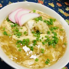 For Cold Days: Udon Noodles Simmered in Thick Soup A picture of For Cold Days: Udon Noodles Simmered in Thick Soup.