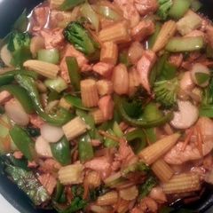 A picture of Chicken Stir Fry.